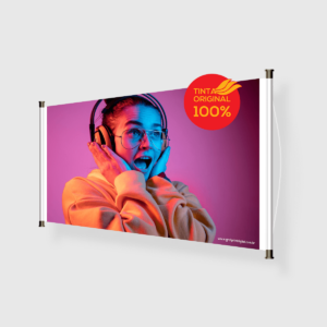 Faixa em Lona 145x60cm