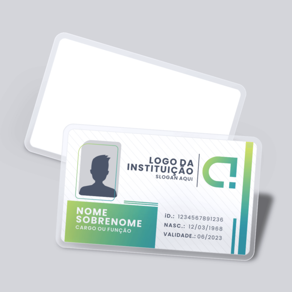 Carteirinha Plastificada - Imagem 3