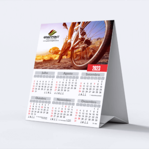 Calendário de Mesa Básico