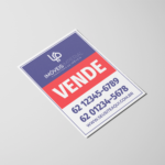 Placa PVC Vende